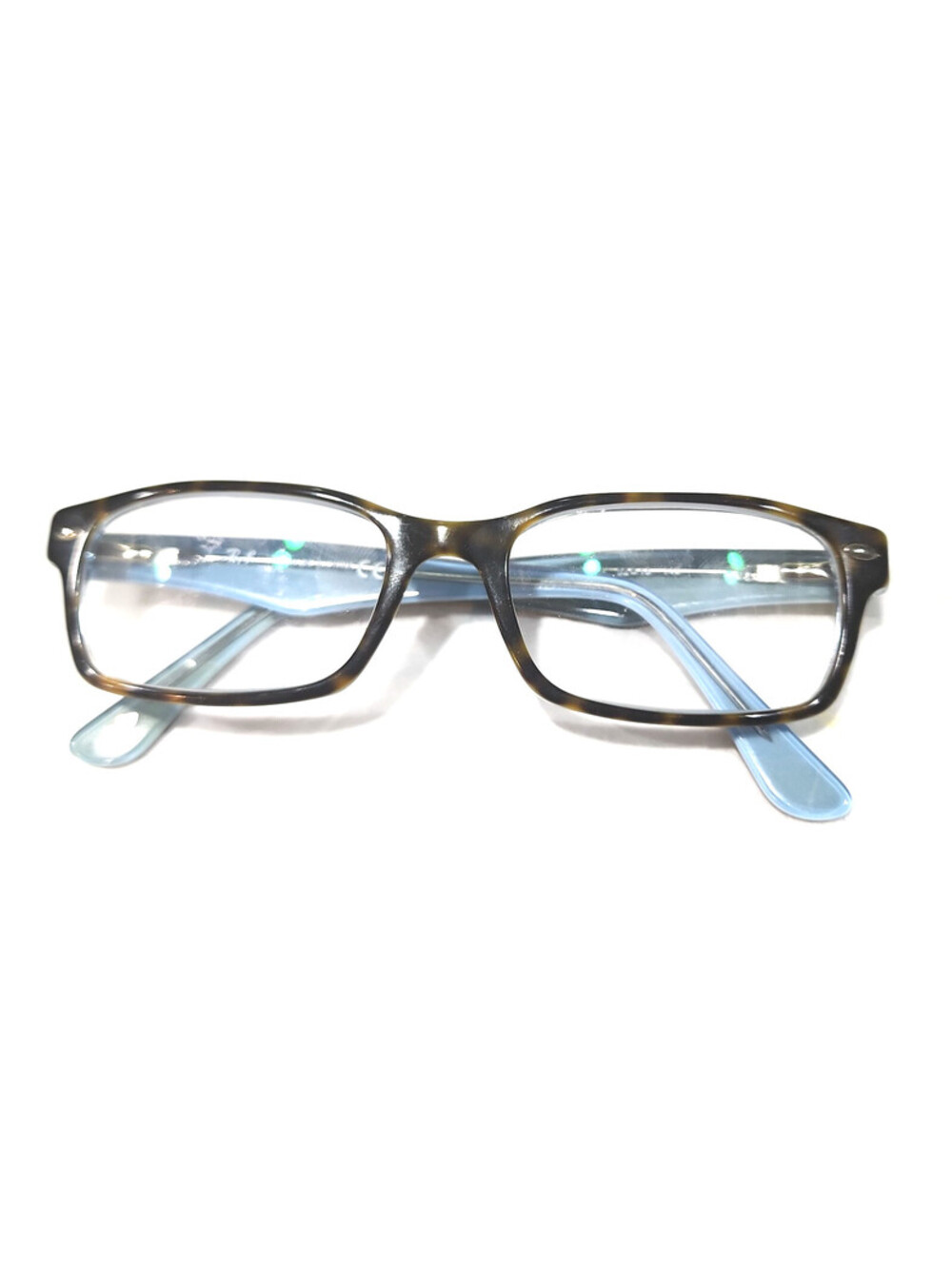 Ray Ban RB5206 5023 Tortoise Mint Rectangle Eyeglasses Frame 52-18 140